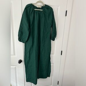 100% French Linen Sunday Morning House Dress